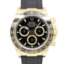 【名古屋】【ROLEX】ロレックス デイトナ 126518LN ランダム ブラック イエローゴールド YG ラバー 自動巻き メンズ 保証書付き 2024年【新...