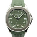 【栄】【PATEK PHILIPPE】パテックフィリップ アクアノート 5168G-010 腕時計 メンズ 新品ラバーベルト付 カーキグリーン【新品】【未使用】...