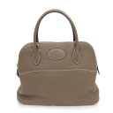 【名東】【HERMES】エルメス ボリード 31 ボリード ゴールド金具 トリヨンクレマンス Y刻 ハンド ショルダー バッグ 2WAY ベージュ レディース 【中古】(4)