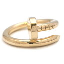 【天白】【CARTIER】カルティエ ジュスト アン クル クラシック K18YG 750 YG イエローゴールド #49 B4092649 リング 指輪 保証書 箱 ジュエリー【中古】