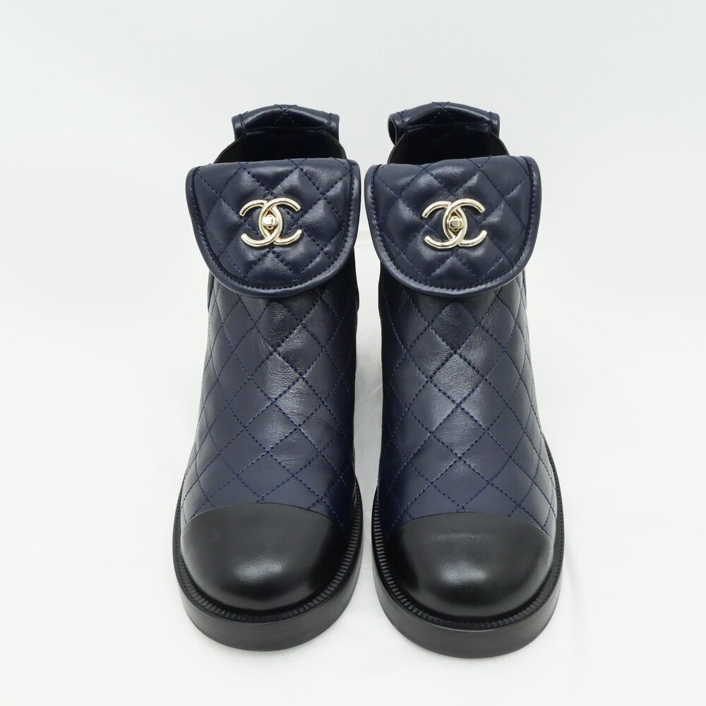 ��̾��ۡ�CHANEL�ۥ���ͥ� �ޥȥ�å� ��������å� �����ɥ��� ���硼�ȥ֡��� �ͥ��ӡ� �֥�å� ������ɶ�� G45144 38C 25cm �� ��ǥ����� �쥶������š�