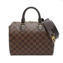 【最大3万円割引クーポン 5/9 20:00~】【栄】【LOUIS VUITTON】ルイヴィトン スピーディ・バンドリエール25 N40575 ダミエ・エヌべ ...