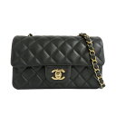 【最大3万円割引クーポン 5/1~】【名古屋】【CHANEL】シャネル マトラッセ ミニクラック ハンドバッグ A69900 ブラック ゴールド金具 ラムスキン...