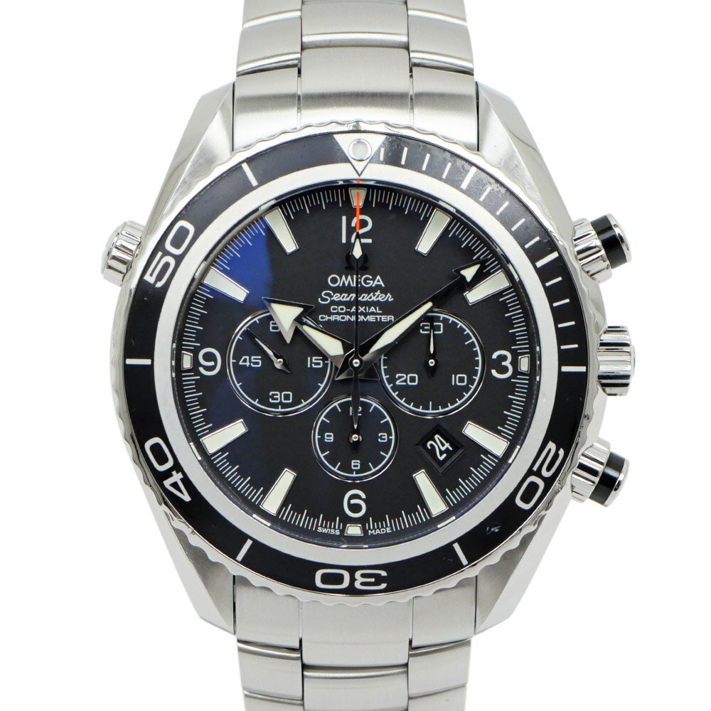 【名東】【OMEGA】オメガ シーマスター プラネットオーシャン 600M 2210.50 クロノ  ...