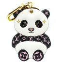 【最大3万円割引クーポン 5/1~】【栄】【LOUIS VUITTON】ルイヴィトン ポルトクレ LV パンダ チャーム キーホルダー M00993 CX520...