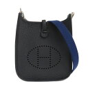【最大3万円割引クーポン 5/1~】【名古屋】【HERMES】エルメス エブリンTPM 16 キャバン ブルーサフィール トリヨンクレマンス シルバー金具 ショルダーバッグ B刻印 2023年製造 クロスボディ レザー レディース ユニセックス 美品【中古】(4)