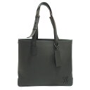 【栄】【LOUIS VUITTON】ルイヴィトン ファストライン・トート M22481 RFID トートバッグ アエログラム カーフレザー ブラック系 黒 メン...