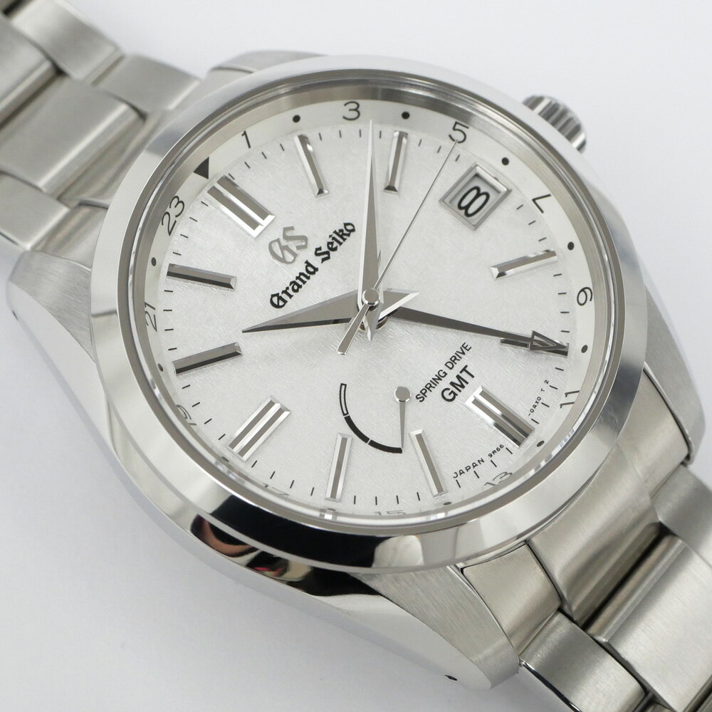 【最大3万円割引クーポン 10/1~】【名東】【GRAND SEIKO】グランドセイコー ヘリテージコレクション SBGE279 9R66-0BL0 スプリングドライブ GMT SS 自動巻き メンズ 男 腕時計 2024年【中古】