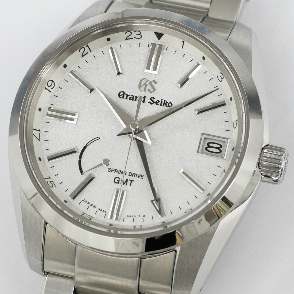【最大3万円割引クーポン 10/1~】【名東】【GRAND SEIKO】グランドセイコー ヘリテージコレクション SBGE279 9R66-0BL0 スプリングドライブ GMT SS 自動巻き メンズ 男 腕時計 2024年【中古】