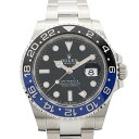 【最大4万円割引クーポン 5/28 10:00~】【天白】【ROLEX】ロレックス GMTマスター2 126710BLNR オイスターブレス SS 2024年 ステンレス 自動巻 メンズ 腕時計【仕上済】【中古】(2)