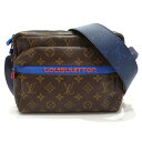 【最大3万円割引クーポン 5/1~】【栄】【LOUIS VUITTON】ルイヴィトン メッセンジャーPM ショルダーバッグ M43843 CA0128 モノグラ...