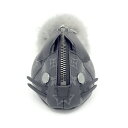 【最大3万円割引クーポン 5/1~】【栄】【LOUIS VUITTON】ルイヴィトン M00962 モノグラムエクリプス ポーチ LV チンチラ バッグチャーム...