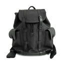 【名古屋】【LOUIS VUITTON】ルイヴィトン クリストファーPM M20899 モノグラム・トリヨン バックパック リュック ブラック レザー メンズ ...