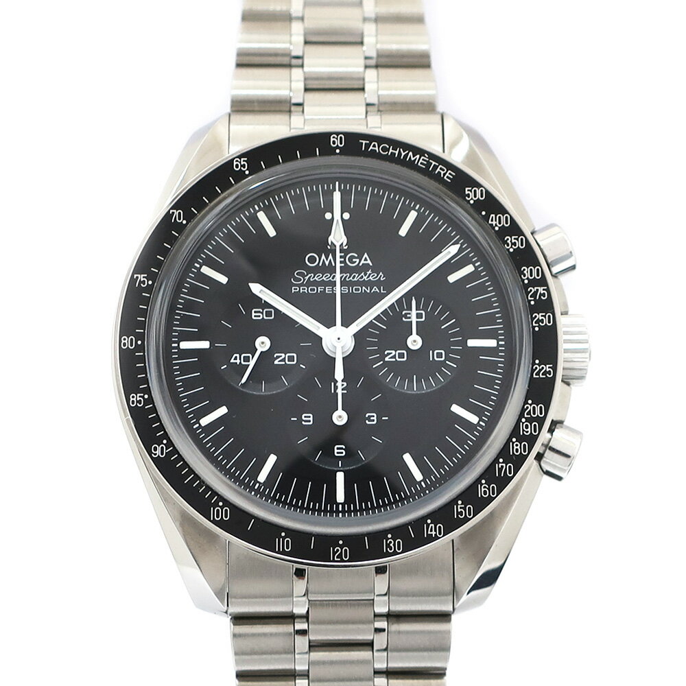 【天白】【OMEGA】オメガ スピードマスター ムーンウォッチ プロフェッショナル 310.30.4 ...