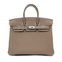 【名東】【HERMES】エルメス バーキン25 トゴ エトゥープ シルバー金具 K刻印 2025年製 グレー系 ハンドバッグ 高級 レディース 【新品】【未使用...