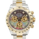 【名古屋】【ROLEX】ロレックス デイトナ 116523NG ランダム ブラックシェル ダイヤ SS YG 自動巻き メンズ 保証書付き 2015年【中古】