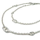 【名古屋】【HERMES】エルメス ネックレス シェーヌダンクル ファランドール120 Ag925 シルバー SV ロングネックレス 2019年製 レディース ...