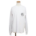 【天白】【CHROME HEARTS】クロムハーツ ラスベガス限定 ロンT ホースシュー プリント 長袖カットソー Lサイズ LARGE トップス アパレル 男...