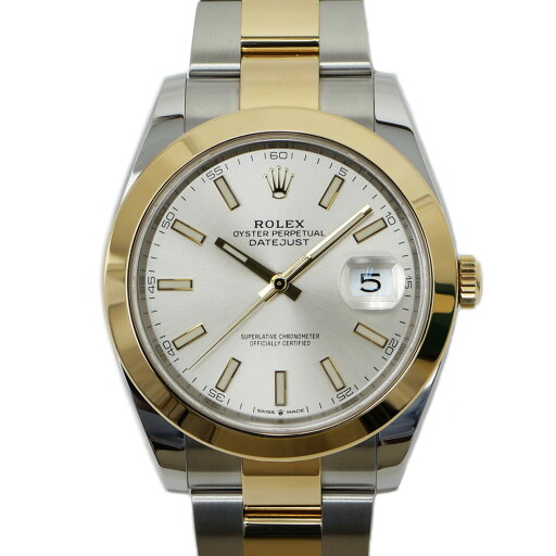 【最大4万円割引クーポン 9/12~】【名東】【ROLEX】ロレックス デイトジャスト 41 126303 シルバー文字盤 オイスターブレス SS/YG コンビ 腕時計 自動巻 メンズ 【OH済】【仕上げ済】【中古】 【最大4万円割引クーポン 9/12~】【名東】【ROLEX】ロレックス デイトジャスト 41 126303 シルバー文字盤 オイスターブレス SS/YG コンビ 腕時計 自動巻 メンズ 【OH済】【仕上げ済】【中古】