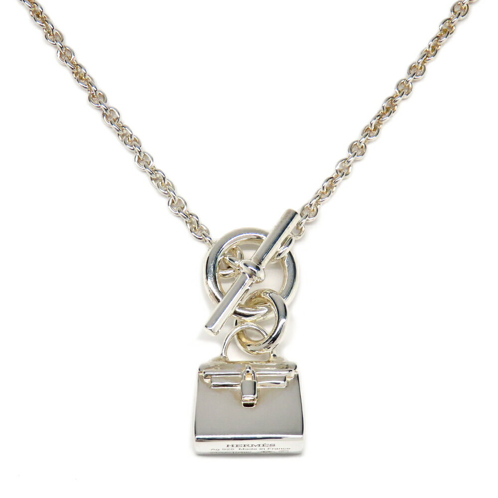 【名古屋】【HERMES】エルメス アミュレットケリー ネックレス Ag925 SV H121325B シルバー ペンダント 2024年製造 レディース ジュエリー アクセサリー【未使用】【中古】のサムネイル