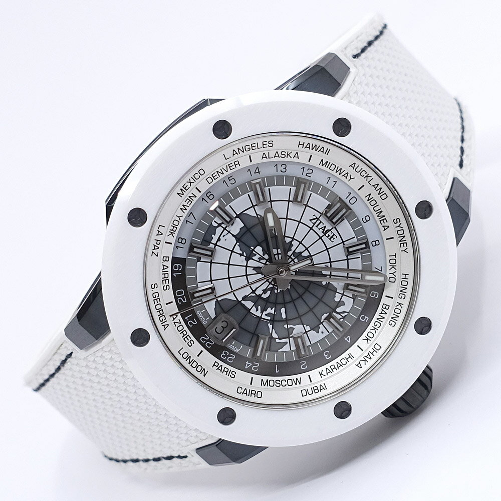 【栄】【ZTAGE】ステージ 腕時計 ハイブリッド オリジナル アークティック 限定300本 220241/SS-NR4201 ホワイトセラミック 自動巻き 男性 メンズ 保証書 2025年 箱【新品同様】【中古】