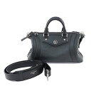 【天白】【LOUIS VUITTON】ルイヴィトン バイカーPM ハンドバッグ ショルダーバッグ 2WAY M14514 ノワール 黒 シルバー金具 バッグ レ...