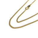 【名古屋】【JEWELRY】ネックレス 喜平 キヘイ 2面 シングル ミニキヘイ K18YG 750 イエローゴールド 18金 6g 60cm チェーン メンズ...