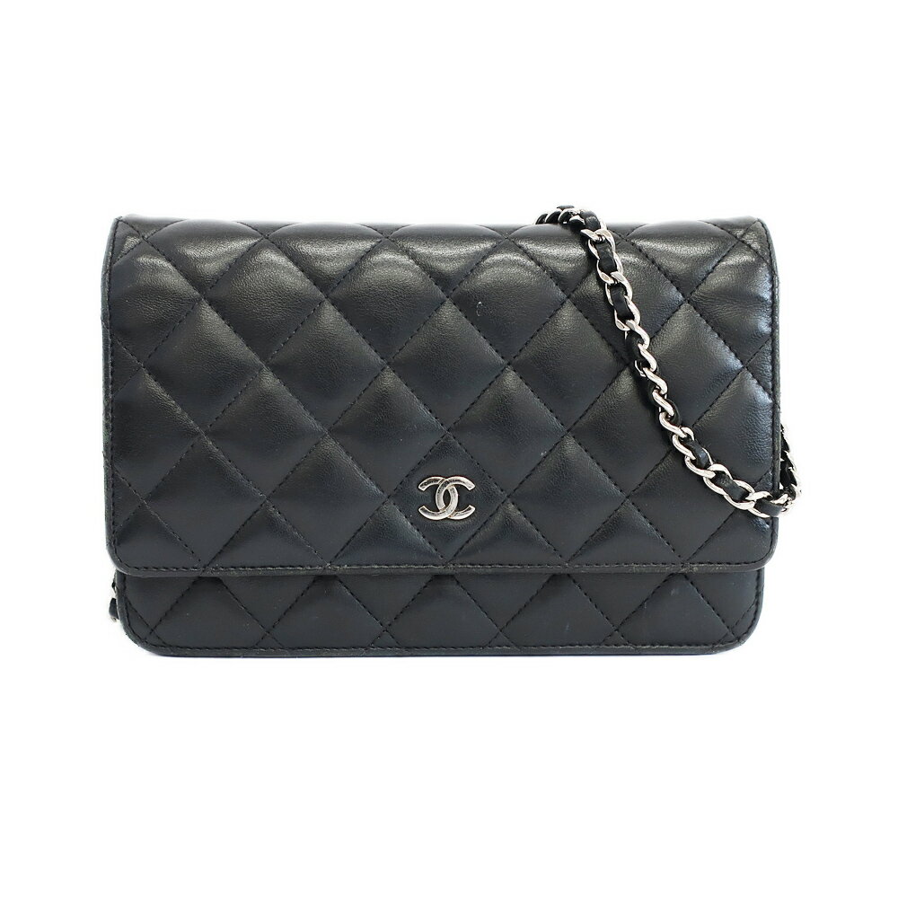 お上品爽やか♪【CHANEL】ラムスキン チェーンウォレット 楽天市場】シャネル チェーンウォレット ラムスキン(バッグ