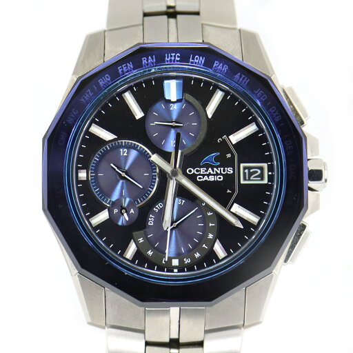 【最大4万円割引クーポン 9/12~】【栄】【CASIO】カシオ オシアナス マンタ OCW-S6000-1AJF ブラック 腕時計 電波ソーラー チタン タフソーラー メンズ【中古】 【最大4万円割引クーポン 9/12~】【栄】【CASIO】カシオ オシアナス マンタ OCW-S6000-1AJF ブラック 腕時計 電波ソーラー チタン タフソーラー メンズ【中古】