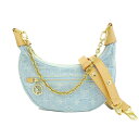 【栄】【LOUIS VUITTON】ルイヴィトン ループ M24846 モノグラム・デニム ライトブルー GD金具 ショルダーバッグ 2WAY レディース 女性...