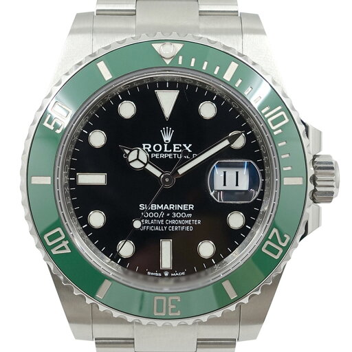 【栄】【ROLEX】ロレックス 腕時計 サブマリーナ デイト 126610LV グリーンサブ 黒文字盤 SS ステンレススチール 自動巻き アナログ 男性 メンズ ランダムシリアル 保証書 2022年【中古】 【栄】【ROLEX】ロレックス 腕時計 サブマリーナ デイト 126610LV グリーンサブ 黒文字盤 SS ステンレススチール 自動巻き アナログ 男性 メンズ ランダムシリアル 保証書 2022年【中古】