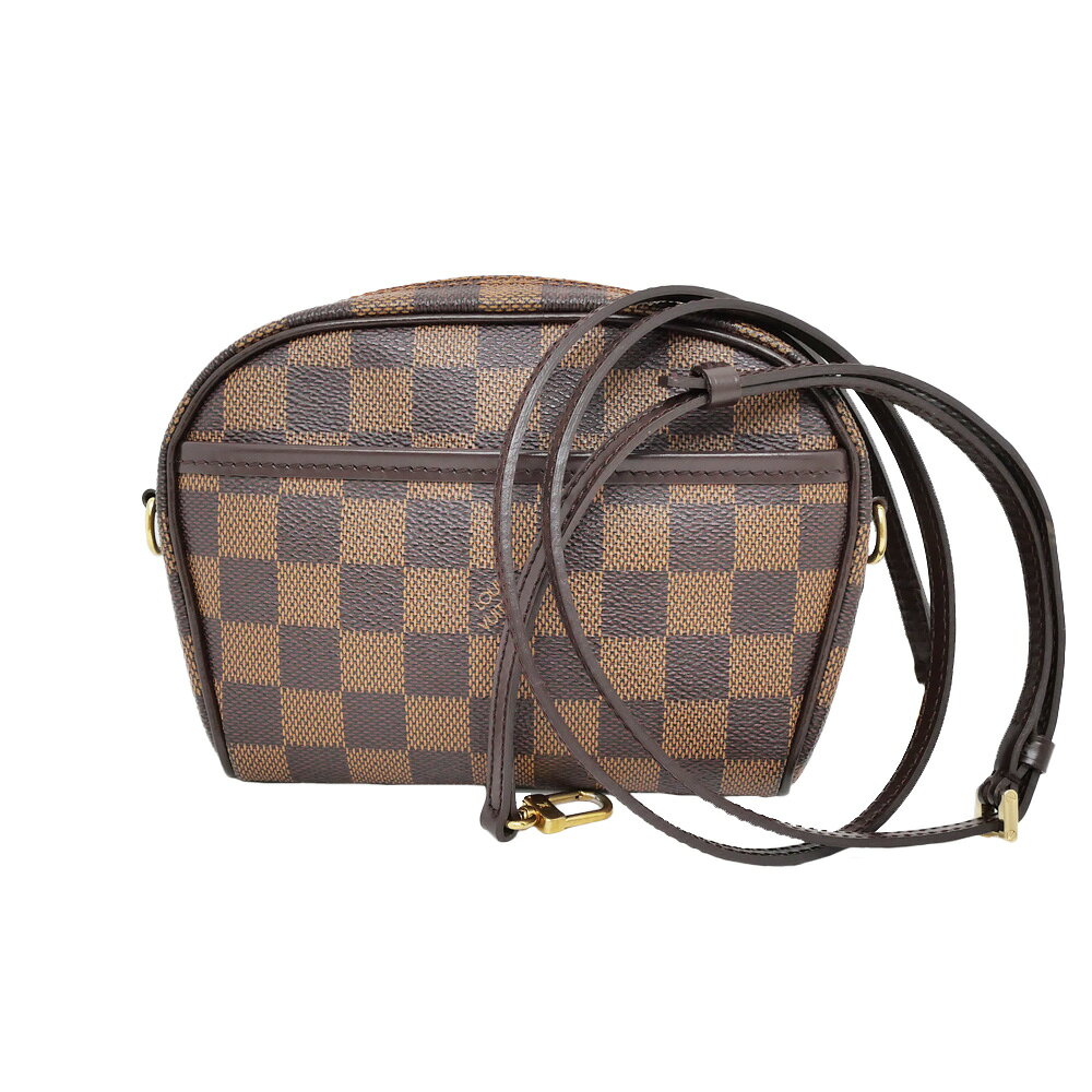 【名東】【LOUIS VUITTON】ルイヴィトン ポシェットイパネマ ショルダーバッグ ウエストバッグ 2WAY ダミエ ブラウン N51296 レディース【中古】