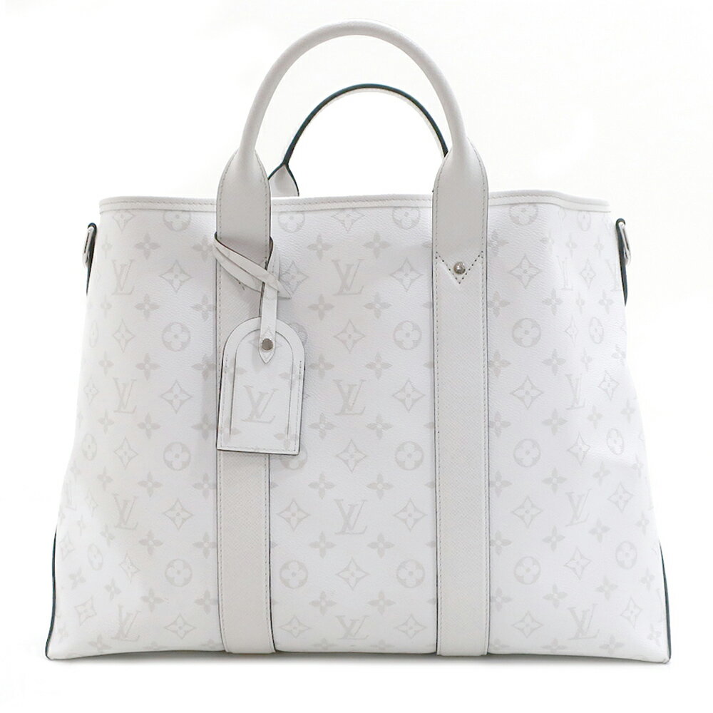 【美品】LOUIS VUITTON トートバッグ ホワイト 楽天市場】ルイヴィトン バッグ 中古（カラーホワイト）（トートバッグ