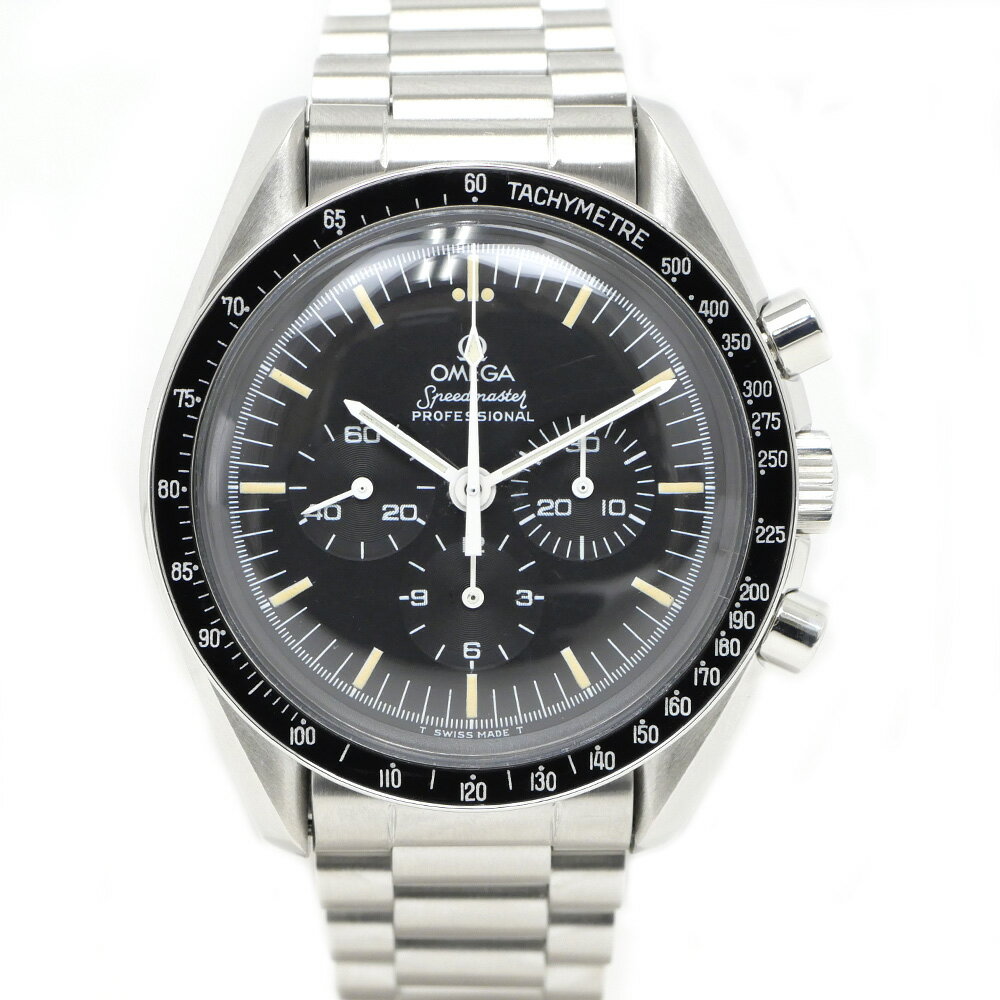 【名東】【OMEGA】オメガ スピードマスター プロフェッショナル 下がりR ロングR 145.022 SS 手巻き 腕時計 【仕上げ・OH済】【中古】