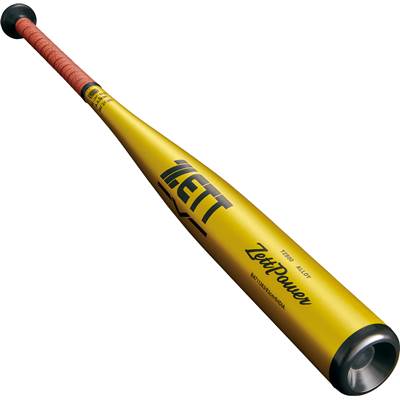 ZETT ゼット 硬式金属製バット ZETTPOWER ゼットパワー BAT11383 BAT11384 イエローゴールド ブラウンブラック 高校野球新基準バット ゼッパ 高校野球 高校硬式 硬式用
