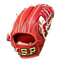 型付け済み SUREPLAY SBGFA136-ROR 右投げ レッドオレンジ 硬式グラブ 内野TYPE2 グラブ 硬式 glove シュアプレイ