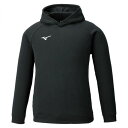 ミズノ MIZUNO スウェットパーカー 32MC017609 ブラック XL ユニセックス ウェア 当店ラスト1着