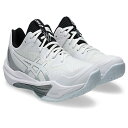 【期間限定!ポイント4倍 】アシックス asics バレーシューズ SKY ELITE FF3 1051A080-105 ホワイトxホワイト バレーボール 小学...