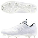 ミズノ MIZUNO 野球用スパイク LIGHTREVO BUDDY2 WIDE 11GM232601 ライトレボバディー2 ホワイト 学生野球対応 金具式 中学野球 高校野球 女子野球 初心者 P革取付可能 在庫豊富