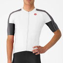 【サマーセール2025】CASTELLI (カステリ) 4525014 ENTRATA 6 JERSEY 半袖ジャージ 065IVORY/SMOKY GRAY-LIGHT BLACK