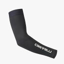 【サマーセール2025】CASTELLI (カステリ) 4525031 UPF 50 + LIGHT ARM 2 SLEEVES アームカバー 001BLACK