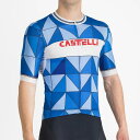 【サマーセール2025】CASTELLI (カステリ) 4525018 HERITAGE JERSEY オールラウンドジャージ 458AZZURRO ITALIA