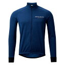 【秋冬ウェアセール】PEARLIZUMI (パールイズミ) 3300-BL ヘザージャージ 3.ネービー 15度対応 メンズモデル