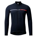 PEARLIZUMI (パールイズミ) 3120-BL ハザードジャージ 8.ブラック ベーシックフィット オールシーズン メンズモデル