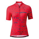 【春夏ウェアセール】?PEARLIZUMI (パールイズミ) W621-B UVプリントジャージ 10.デジタルドット レディースウェア ベーシックフィット レ...