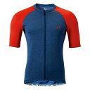 【サマーセール2025】PEARLIZUMI (パールイズミ) 631-B スプリットジャージ 9.セルリアンブルー ベーシックフィット メンズモデル