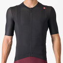 CASTELLI (カステリ) 4524007 ESPRESSO JERSEY 半袖ジャージ 085LIGHT BLACK/DARK GRAY