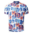 PEARLIZUMI (パールイズミ) 334-B シティライドプリントジャージ 20.ハイビスカス シティライドフィット 2025年春夏モデル