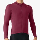 CASTELLI (カステリ) 4524508 ESPRESSO THERMAL JERSEY (エスプレッソサーマルジャージ) 625DEEP BORDEAU...