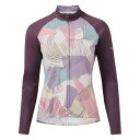 PEARLIZUMI (パールイズミ) W3455-BL プリントジャージ 5.リーフライン 15度対応 レディースモデル ベーシックフィット 2024年秋冬モ...